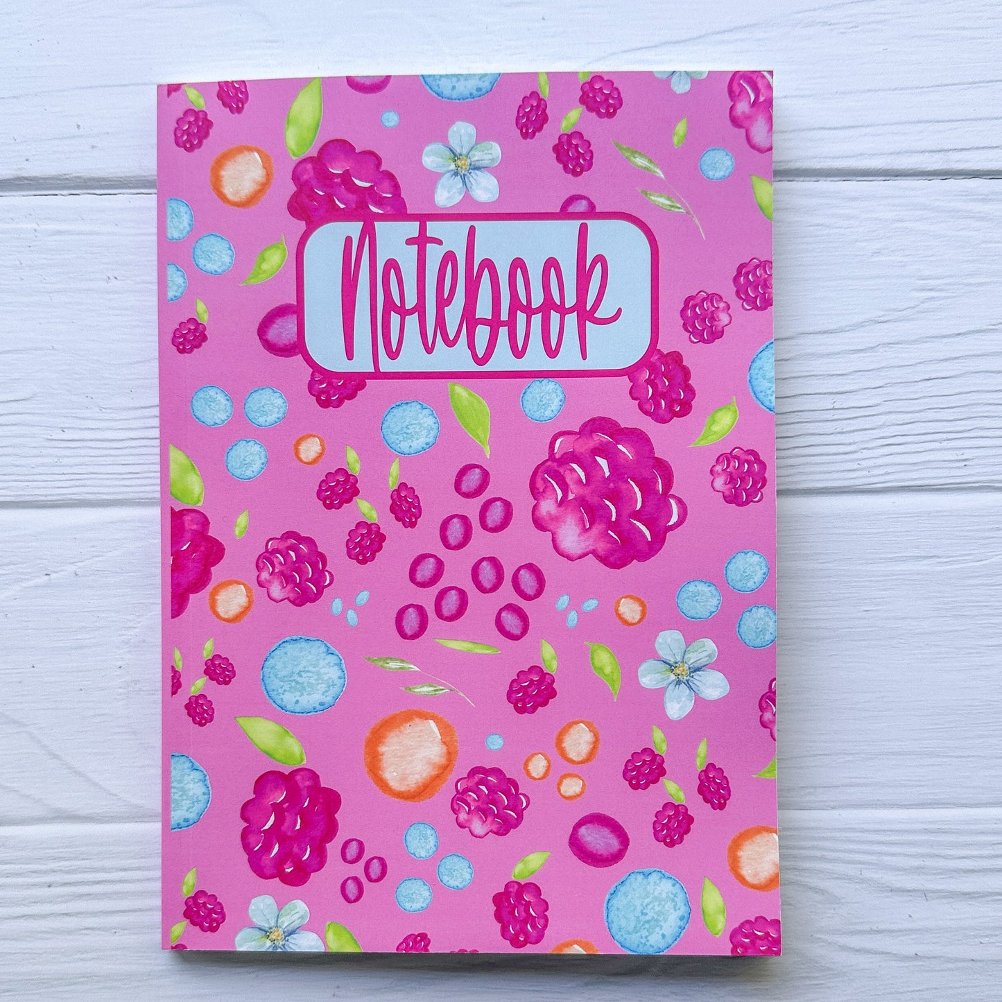 Wild Berry Dotgrid Notebook A5