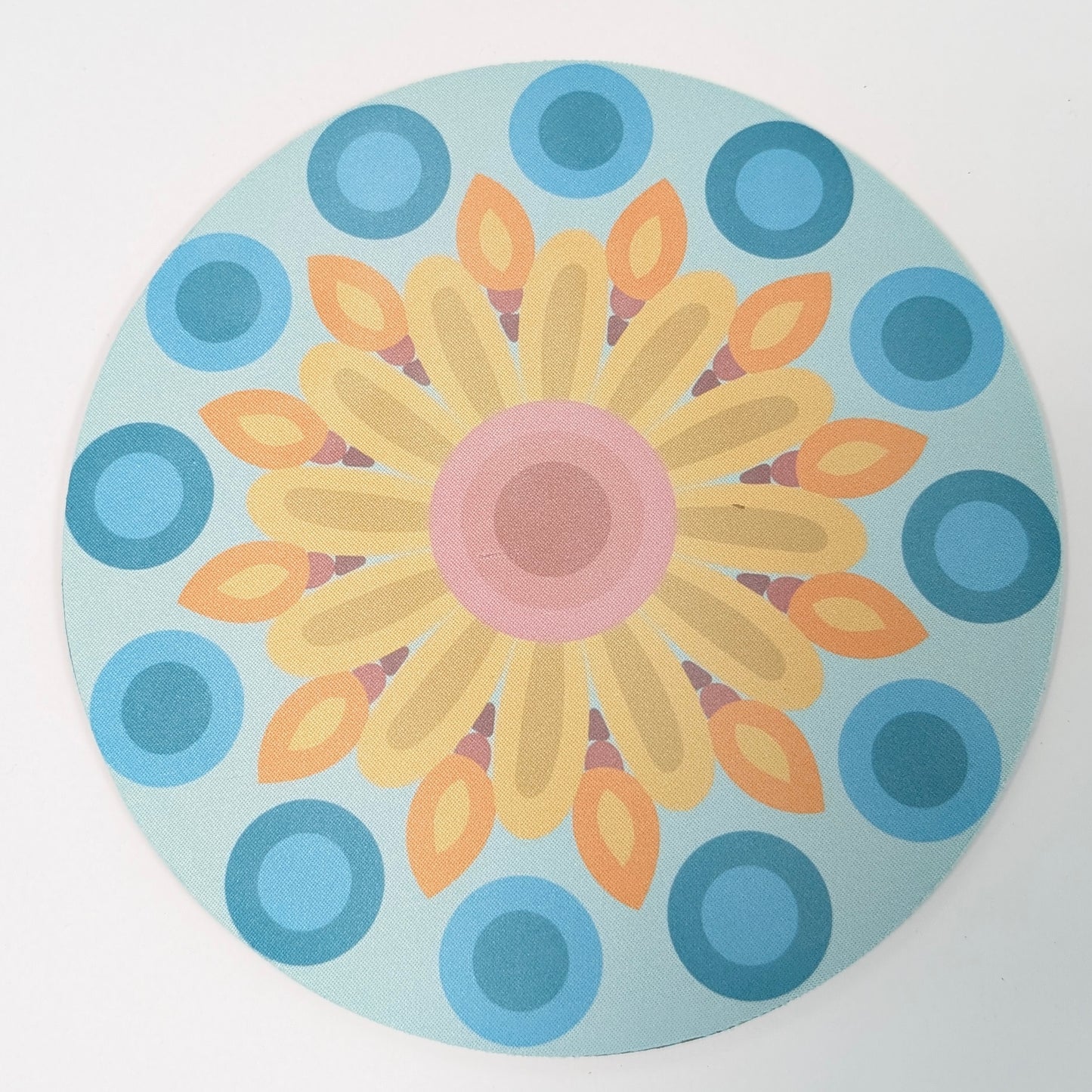 Rangoli circular mousemat, round mousepad
