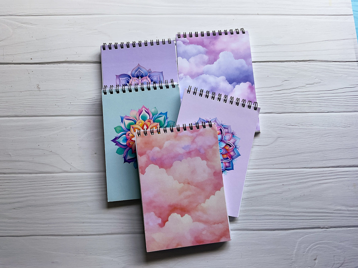 A Little Bundle of Calm stationery bundle with a jotter pad, colouring sheets, stickers and more