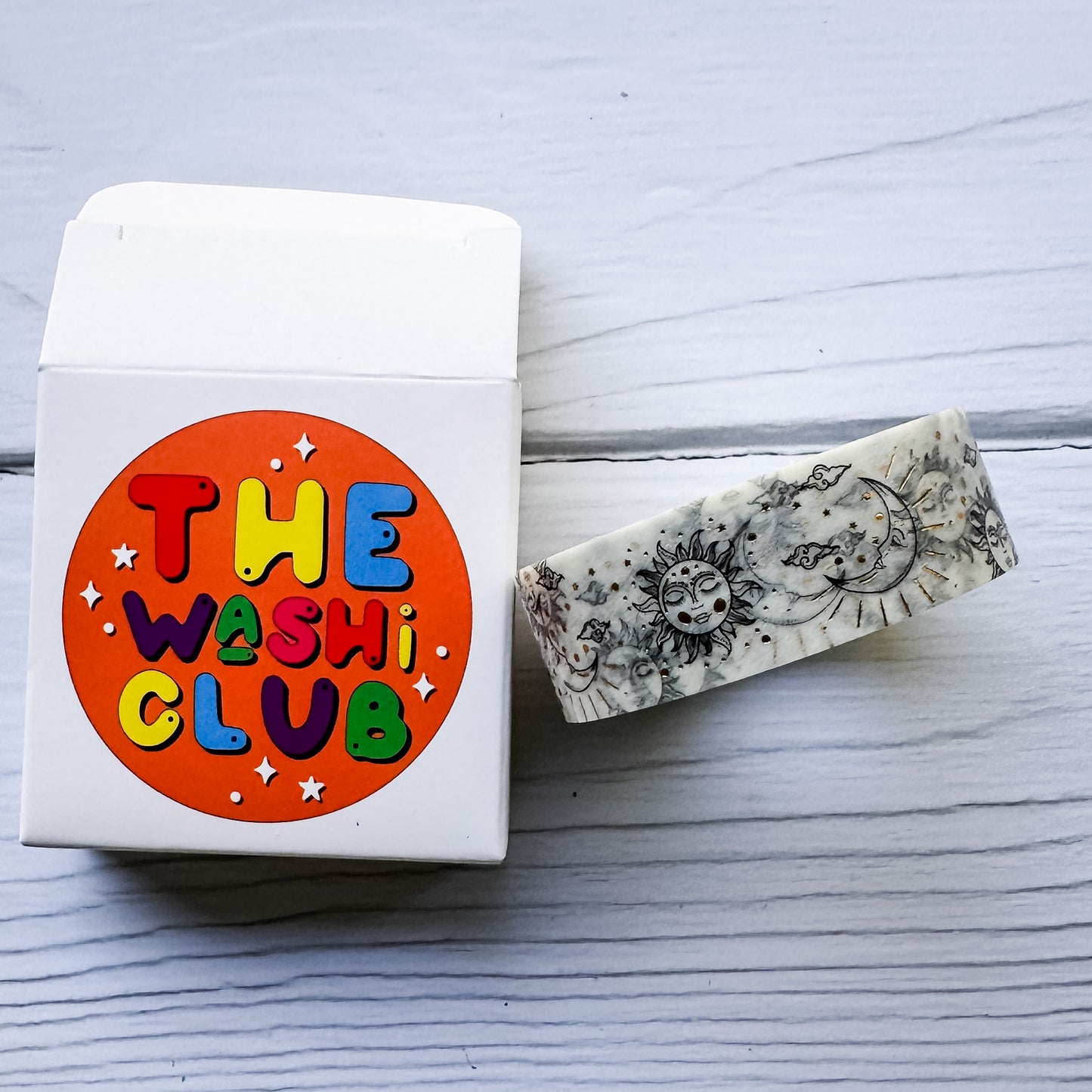 La Luna Gold Foiled Washi Tape