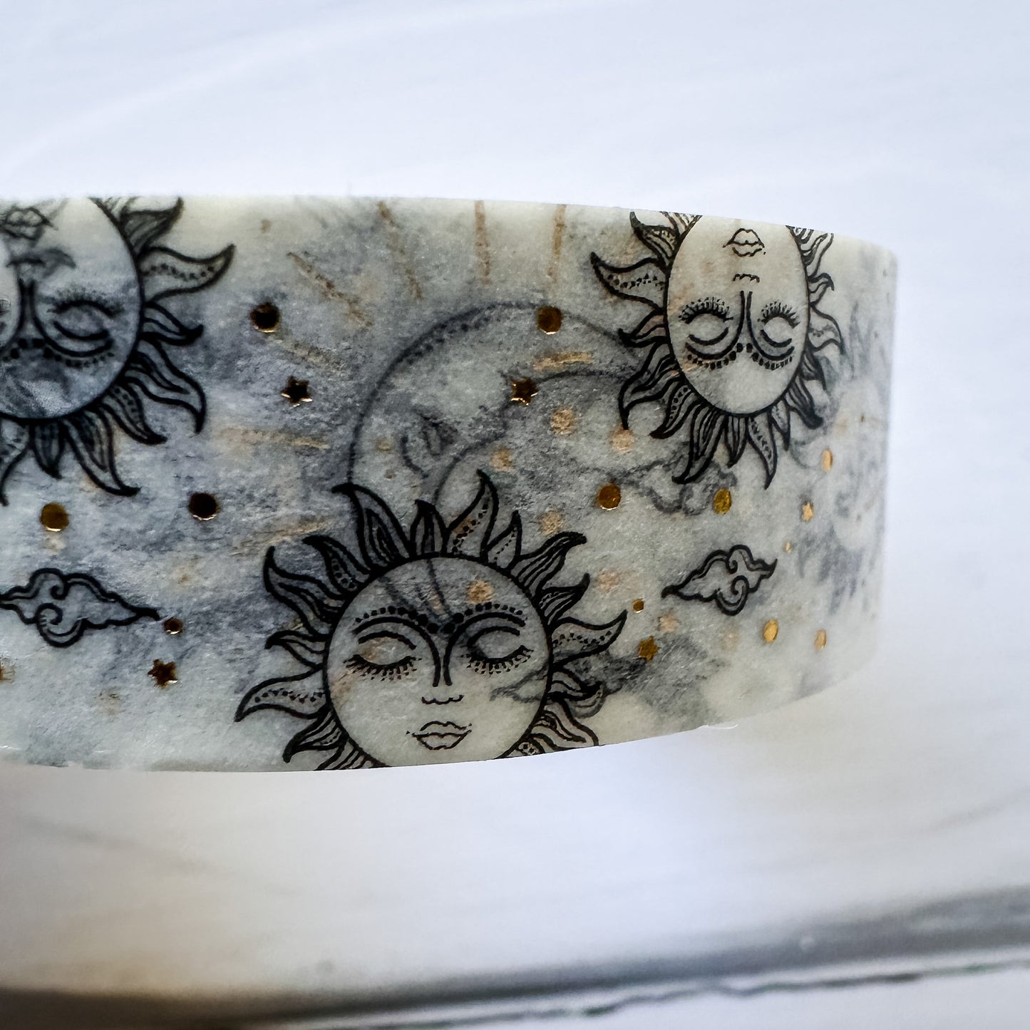 La Luna Gold Foiled Washi Tape