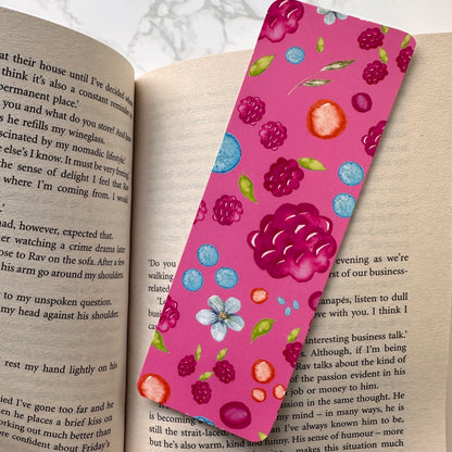 Wild Berry Pink Bookmark