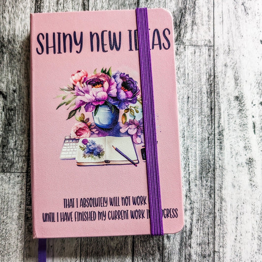 Shiny New Ideas A6 Lined Notebook